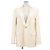 Céline Chaqueta Tuxedo de Lana Mohair CELINE Blanco Crudo