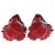 Autre Marque Sneakers mostro 3D rosso e nero - vista 5