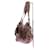 Chanel Brauner Leder-Bowlingtasche - Ansicht 3