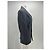 Autre Marque Blazer gris rayado con hombreras de lana - vista 3
