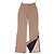 Pantalones de nylon beige tan con logo rojo Prada Linea Rossa Roja