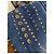 Jeans Blumarine Blu con Strass Swarovski e Ricami - vista 8
