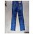 Jeans Blumarine Blu con Strass Swarovski e Ricami - vista 9