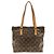 Borsa a mano Cabas Piano Monogram Louis Vuitton Marrone