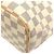 Borsa Louis Vuitton Damier Azur Saleya PM Blu - vista 3