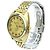 Orologio automatico da uomo OMEGA Seamaster Cosmic 2000 placcato oro - vista 2