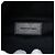 Pouch per tablet Star Rider in pelle nera Saint Laurent Nero - vista 6