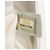 Chanel Bianco Vecchio Medio Chevron Pelle di Agnello e PVC Iridescente Boy Flap Crudo - vista 6