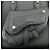Borsa Saddle mini in pelle di vitello grana nera Dior Nero - vista 4