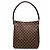 Louis Vuitton Marrone Damier Ebene Looping GM
