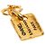 Orecchini a clip pendenti in oro placcato Chanel 31 Rue Cambon D'oro - vista 3