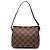 Trousse Pochette Damier Ebene Marrone Louis Vuitton
