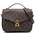Pochette Metis Monograma Marrón Louis Vuitton Castaño
