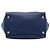 Borsa a tracolla Sound Lock in Vitello Daino Blu di Prada Blu scuro - vista 3