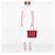 Versace Tote La Greca aus rotem beschichtetem Canvas  - Ansicht 11