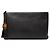 Bamboo Clutch de couro de bezerro preto Gucci com tassel de bambu