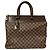 Borsa Louis Vuitton Damier Greenwich PM Marrone Damier ebene