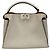 Borsa Fendi Peekaboo Iconic Essential 2-in-1 grigia Marrone - vista 2