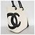 Chanel Cambon Tote Tasche Schwarz Weiß - Ansicht 2