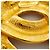 Timeless Spilla Matelassé Coco Mark di Chanel D'oro - vista 5