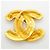 Timeless Spilla Matelassé Coco Mark di Chanel D'oro - vista 6