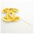 Timeless Spilla Matelassé Coco Mark di Chanel D'oro - vista 7