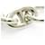 Hermès Hermes Chaine d'Ancre MM Silver 925 Charm Bracelet Silvery  - view 4