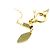 Autre Marque 4°C Circle Diamant-Halskette Golden - Ansicht 10