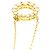 Autre Marque 4°C Circle Diamant-Halskette Golden - Ansicht 6