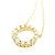 Autre Marque 4°C Circle Diamant-Halskette Golden - Ansicht 7