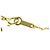 Autre Marque 4°C Circle Diamant-Halskette Golden - Ansicht 8