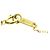 Autre Marque 4°C Circle Diamant-Halskette Golden - Ansicht 9