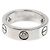 Cartier 18K Weißgold Love Halb-Diamant Bandring - Ansicht 3