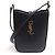 Mini borsa a spalla verticale Saint Laurent Nero