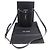 Mini borsa a spalla verticale Saint Laurent Nero - vista 7