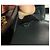 Borsa a mano Saint Laurent Triomphe Long in pelle nera Nero - vista 7