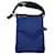 Borsa a Spalla Triangle in Nylon Prada Blu - vista 2