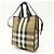 Borsa Tote a Quadri Burberry - vista 2