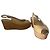 Sandali con zeppa Jimmy Choo in pelle verniciata beige