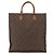Louis Vuitton Sac Plat Monogram MM Braun - Ansicht 2