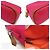 Hermès Pochette Bolide 20 in tela rosa - vista 5