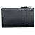 Monedero de cuero Vitello Daino negro de Prada - vista 2