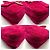 Borsa a mano Fendi Mamma Bucket in suede rosa e rosso - vista 3