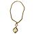 Collar Péndulo de Oro Chanel Cambon Dorado