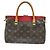 Borsa Pallas in tela Monogram con pelle BB di Louis Vuitton Marrone - vista 2