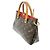 Borsa Pallas in tela Monogram con pelle BB di Louis Vuitton Marrone - vista 3