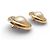 BRINCOS VINTAGE CHANEL PUCE 31 RUE CAMBON PERLAS CASTELLANE Dourado - vista 3