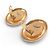 BRINCOS VINTAGE CHANEL PUCE 31 RUE CAMBON PERLAS CASTELLANE Dourado - vista 4
