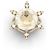 H Stern NUOVO ANELLO H. STERN GRAVITY 21A1Q.50 T55 CRISTALLO DIAMANTE ORO GIALLO 18K - vista 2