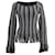 Alaïa Fransenpullover aus schwarzer Wolle  - Ansicht 1